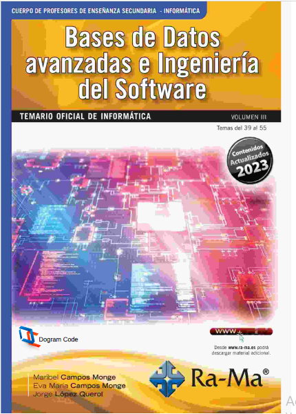 BASE DE DATOS AVANZADAS E INGENIERÍA DEL SOFTWARE